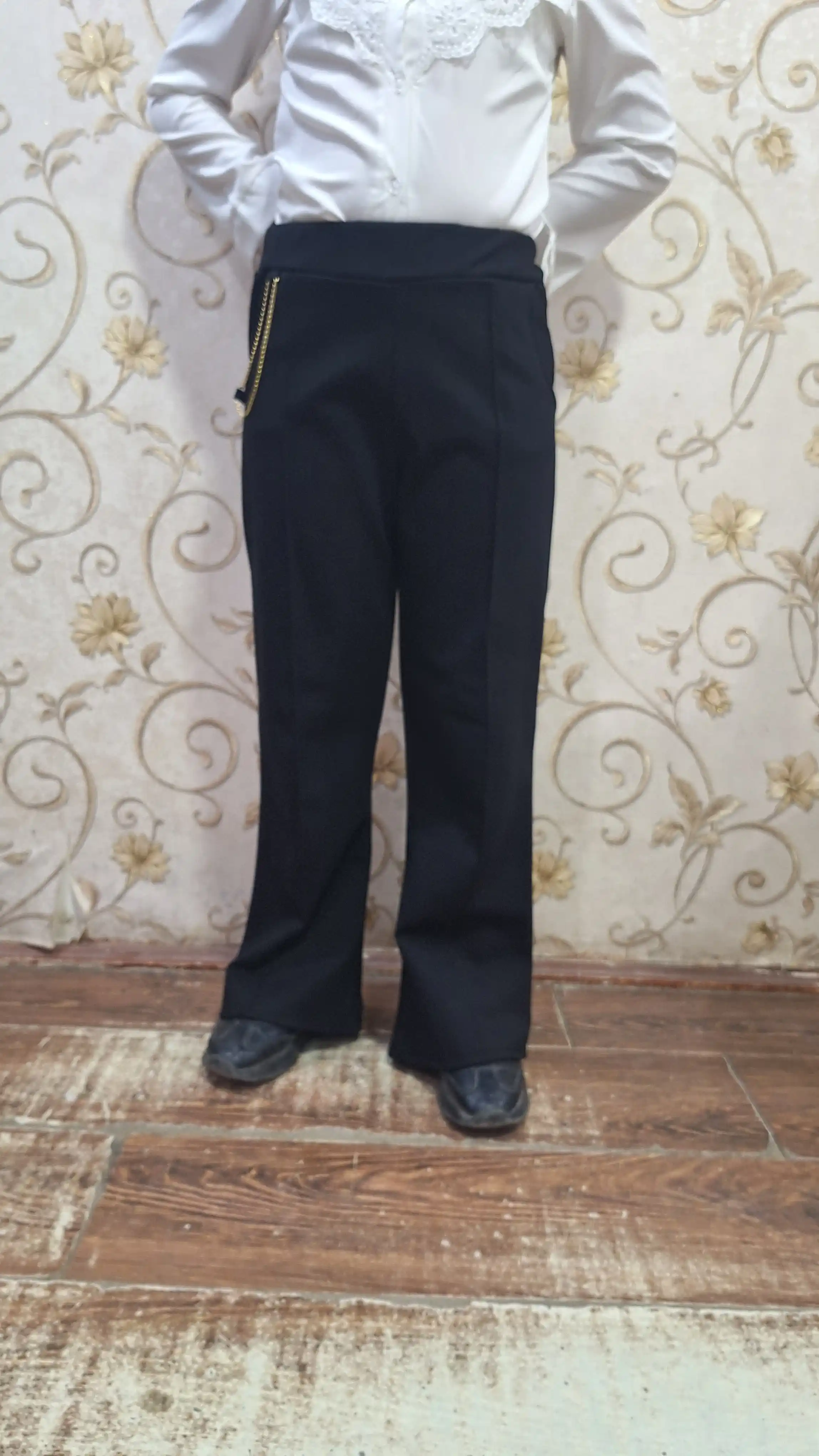 Shimlar qizlar uchun, maktab uchun qora shim, klassik qora shim bryuk qora 6-12 yoshgacha
