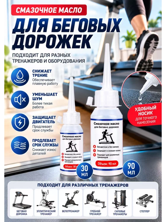 Силиконовая смазка для беговых дорожек – для смазки бегового полотна