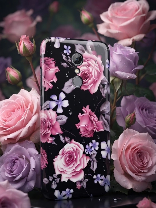 Redmi 5 Plus uchun gul naqshli himoya g‘ilofi