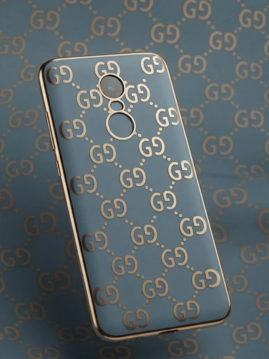 Redmi 5 Plus uchun naqshli himoya g‘ilofi — ko‘k-kulrang - 