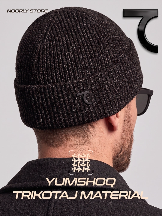 Erkaklar shapkasi, kuz va qish uchun shapkalar, qalin shapka