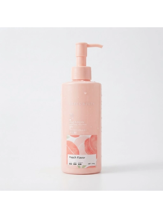Heres B2uty Peach & Centella Cleansing Emulsion Shaftoli va sentella tozalovchi - 