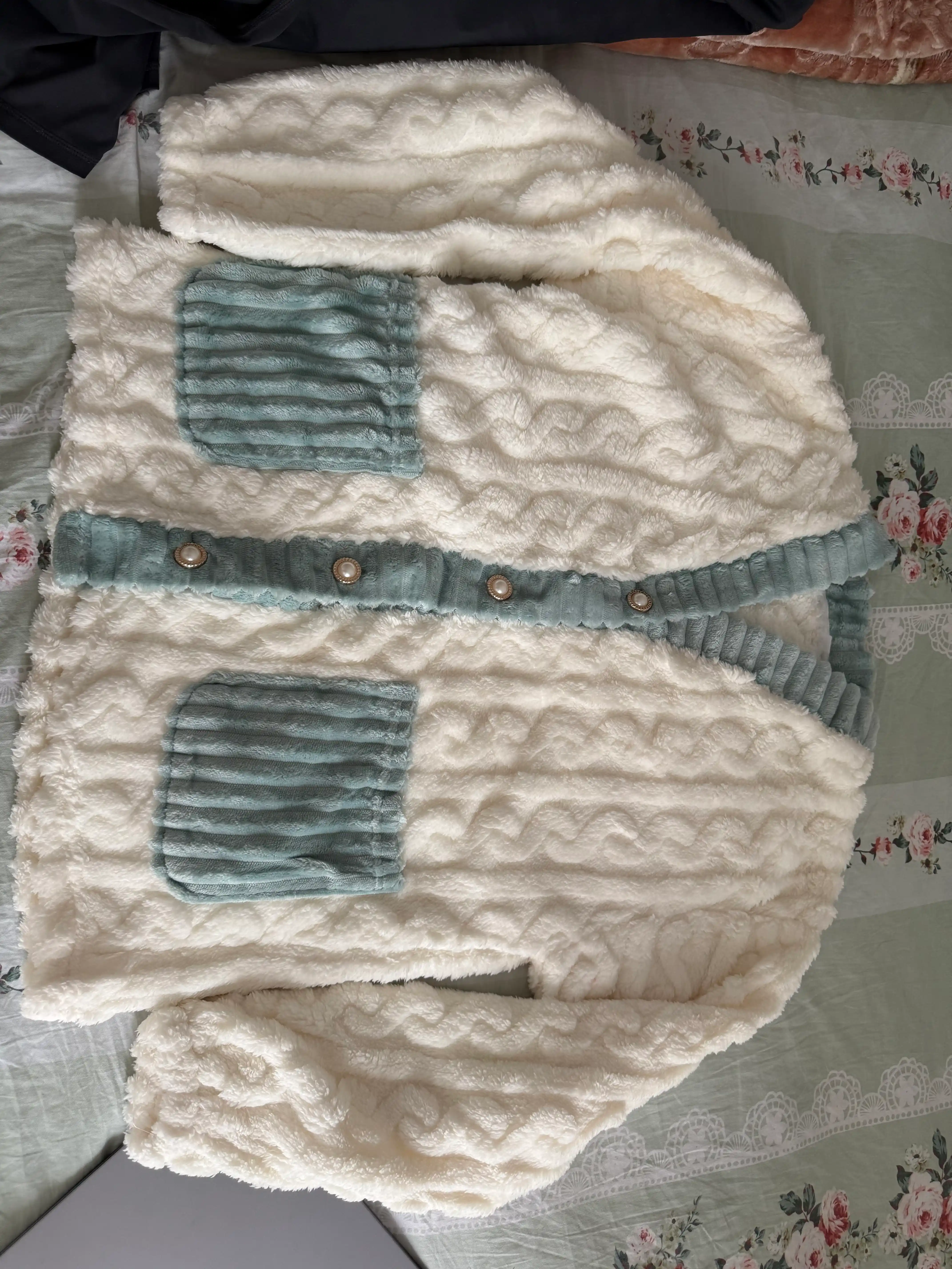 Pijama ayollar uchun qishki, issiq qalin momiq pijamalar, yangi pijama ayollar kiyimi
