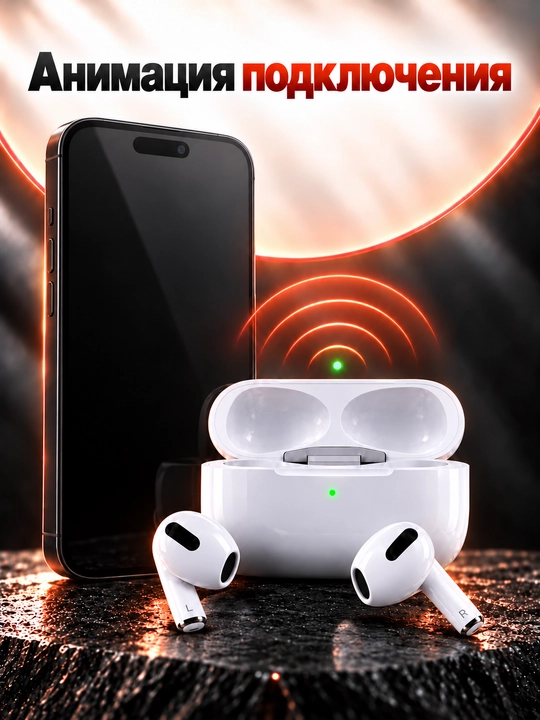 Faol shovqinni so‘ndiruvchi, Bluetooth 5.4 Pods Pro4 quloqchinlari, sovg‘a sifatida g‘ilof