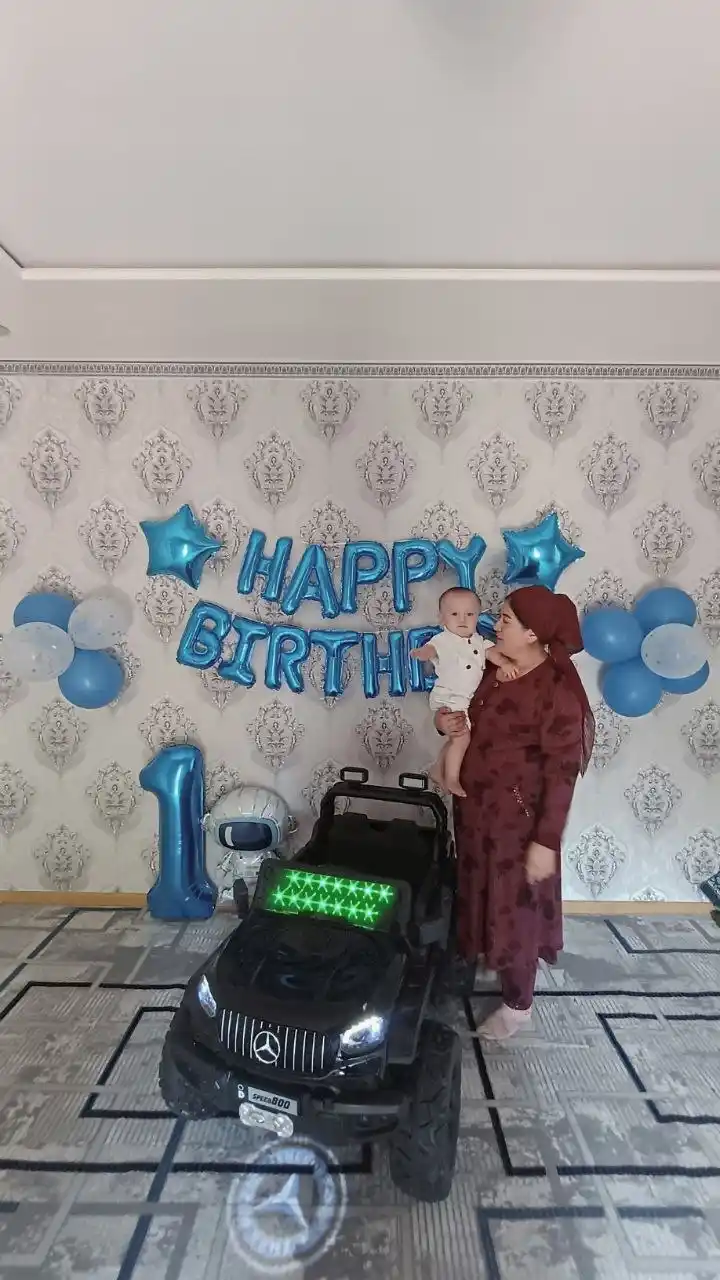 Праздничный набор воздушных шаров Happy Birthday,25 предметов