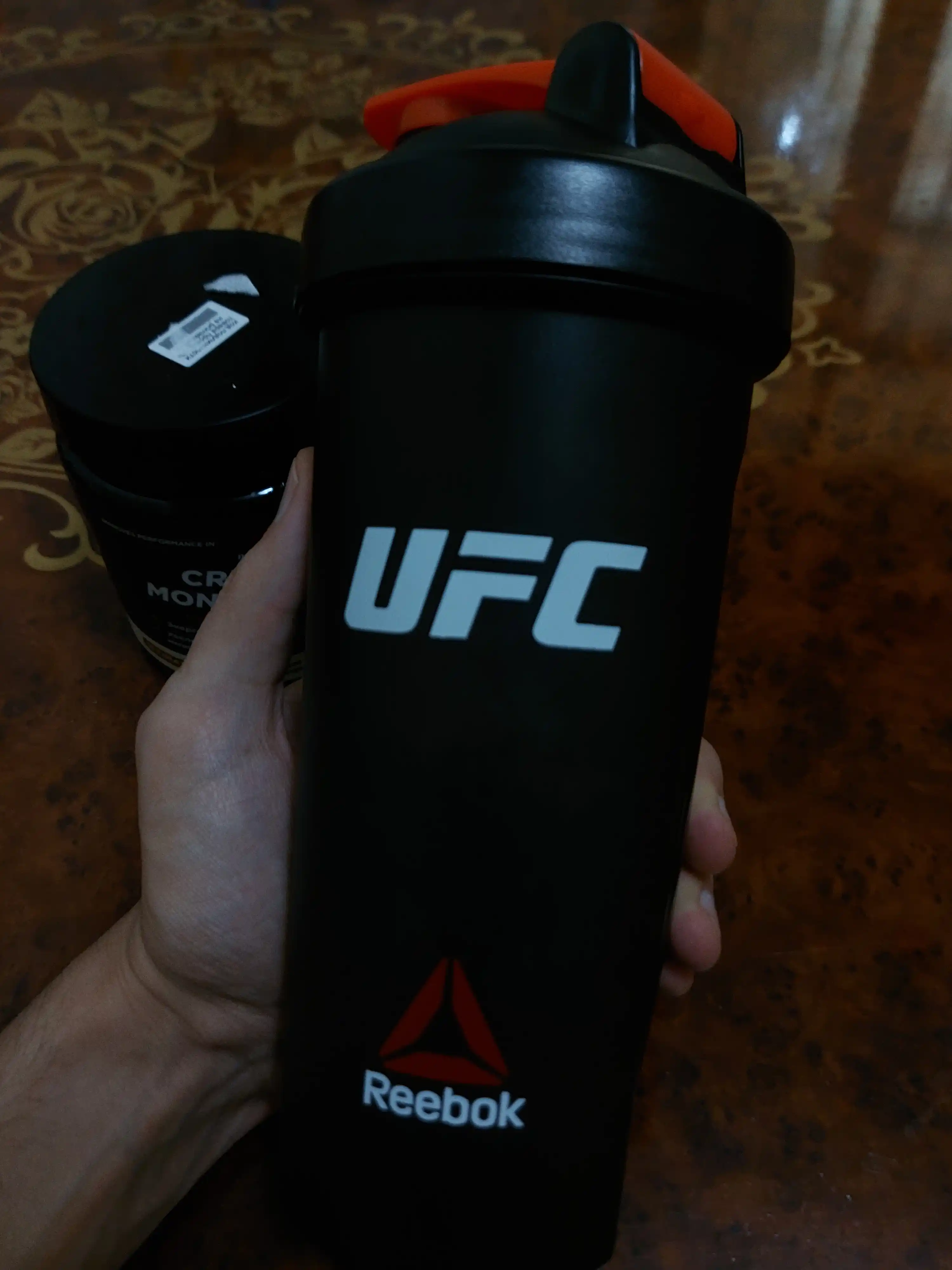 Protein uchun sheyker, salqin ichimliklar uchun, suv shishasi, 600 ml