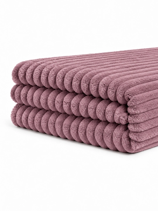 Мягкий плед из гофрированной ткани 150*230; 200*230