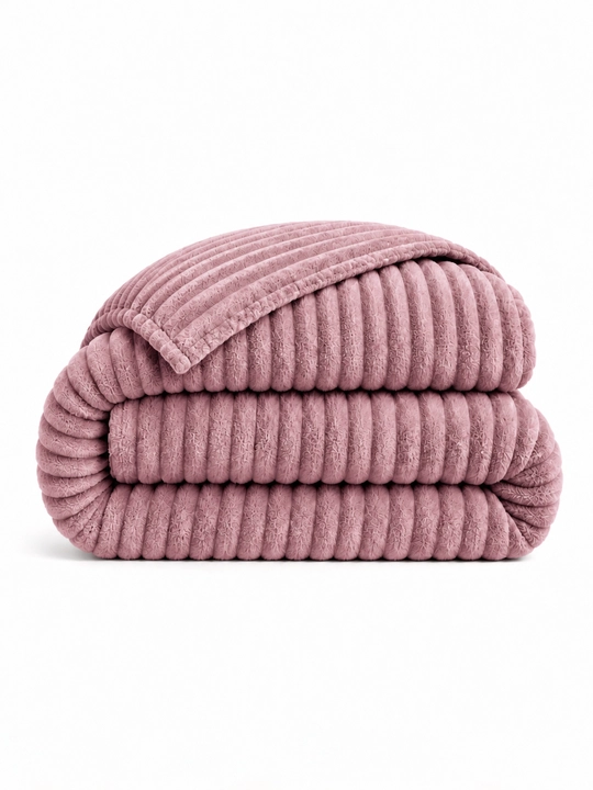 Мягкий плед из гофрированной ткани 150*230; 200*230