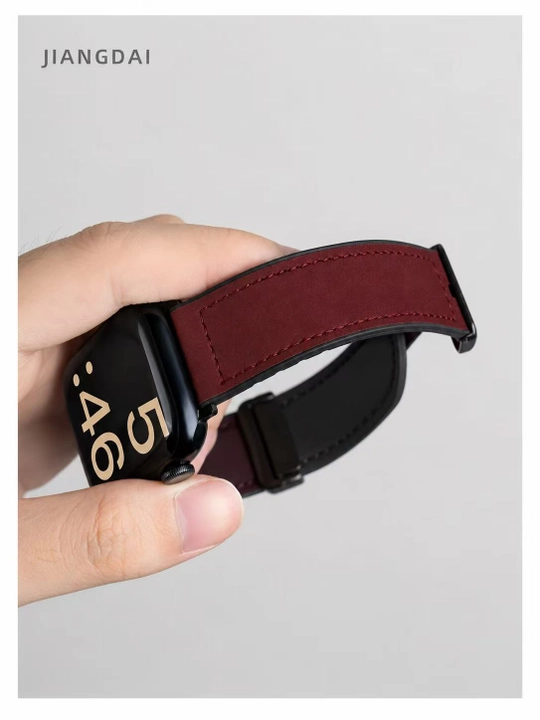 Apple Watch 38–49 mm uchun magnitli charm tasma, biznes uslubi（Faqat tasma)