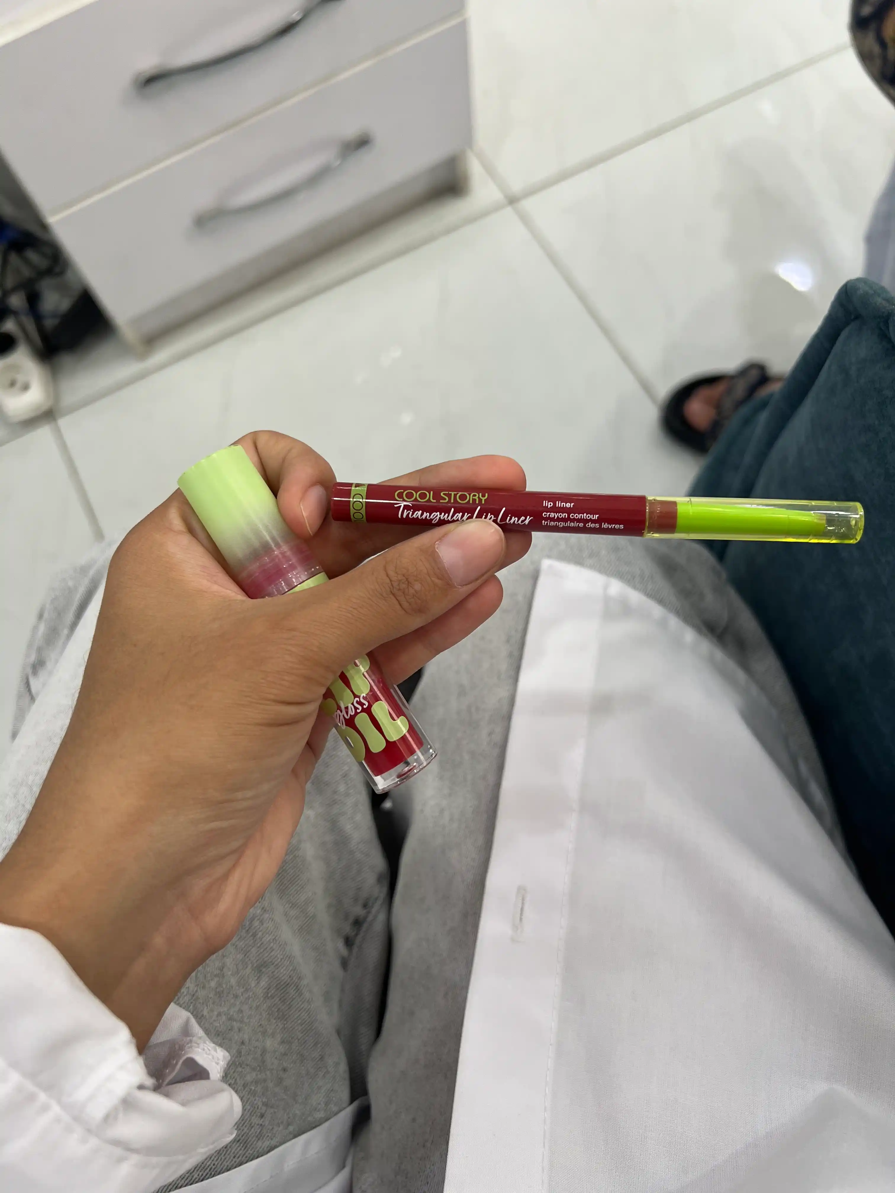 Блеск и карандаш для губ, набор для губ, Lip Gloss, тинт, помада