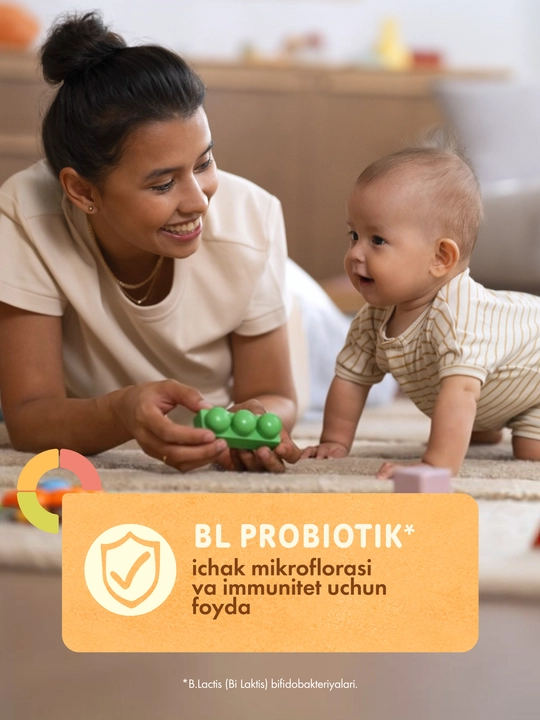 12 oylikdan boshlab Nestle Shagayka "Nok, olma va bananli ko‘p donli" bo‘tqasi, 190g