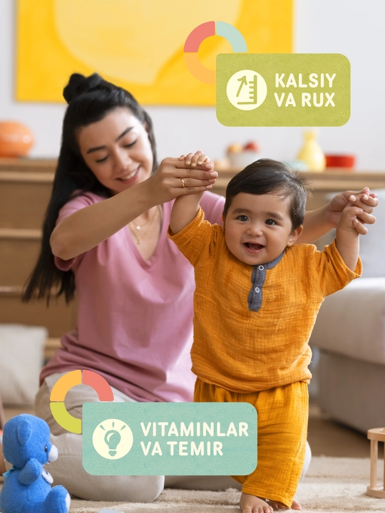 12 oylikdan boshlab Nestle Shagayka "Nok, olma va bananli ko‘p donli" bo‘tqasi, 190g