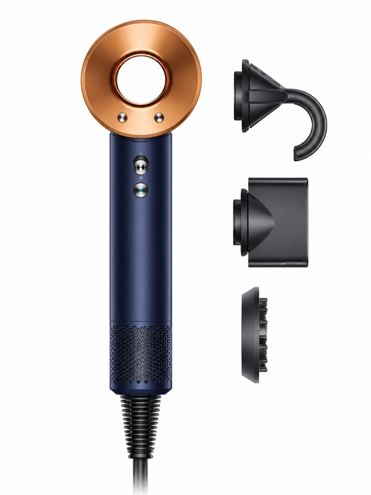 Dyson Supersonic HD07 Straight+Wavy Prussian Blue / Rich Copper - 