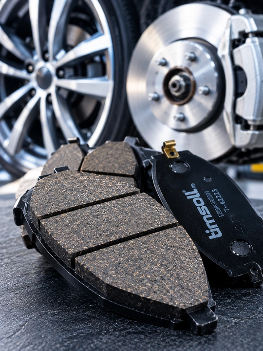 Передние тормозные колодки Timsoll для Spark, Damas, Matiz, Nexia, Lacetti, Cobalt, Onix - 