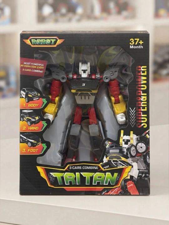 TRITAN transformer-roboti 3 tasi 1 da, Politsiya - 