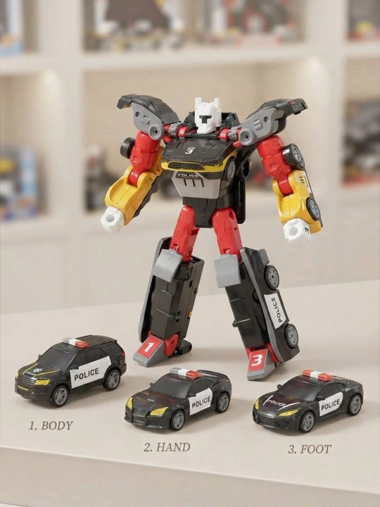TRITAN transformer-roboti 3 tasi 1 da, Politsiya