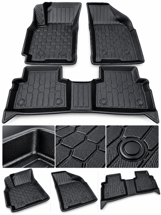 Cobalt Laceti Nexia Spark uchun Carbon dizaynli avtomobil gilamchasi