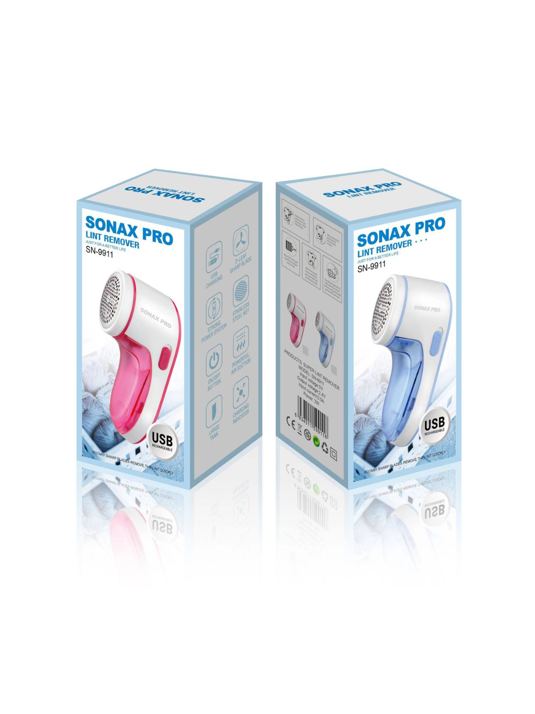 SONAX PRO SN-9911 — машинка для удаления катышков
