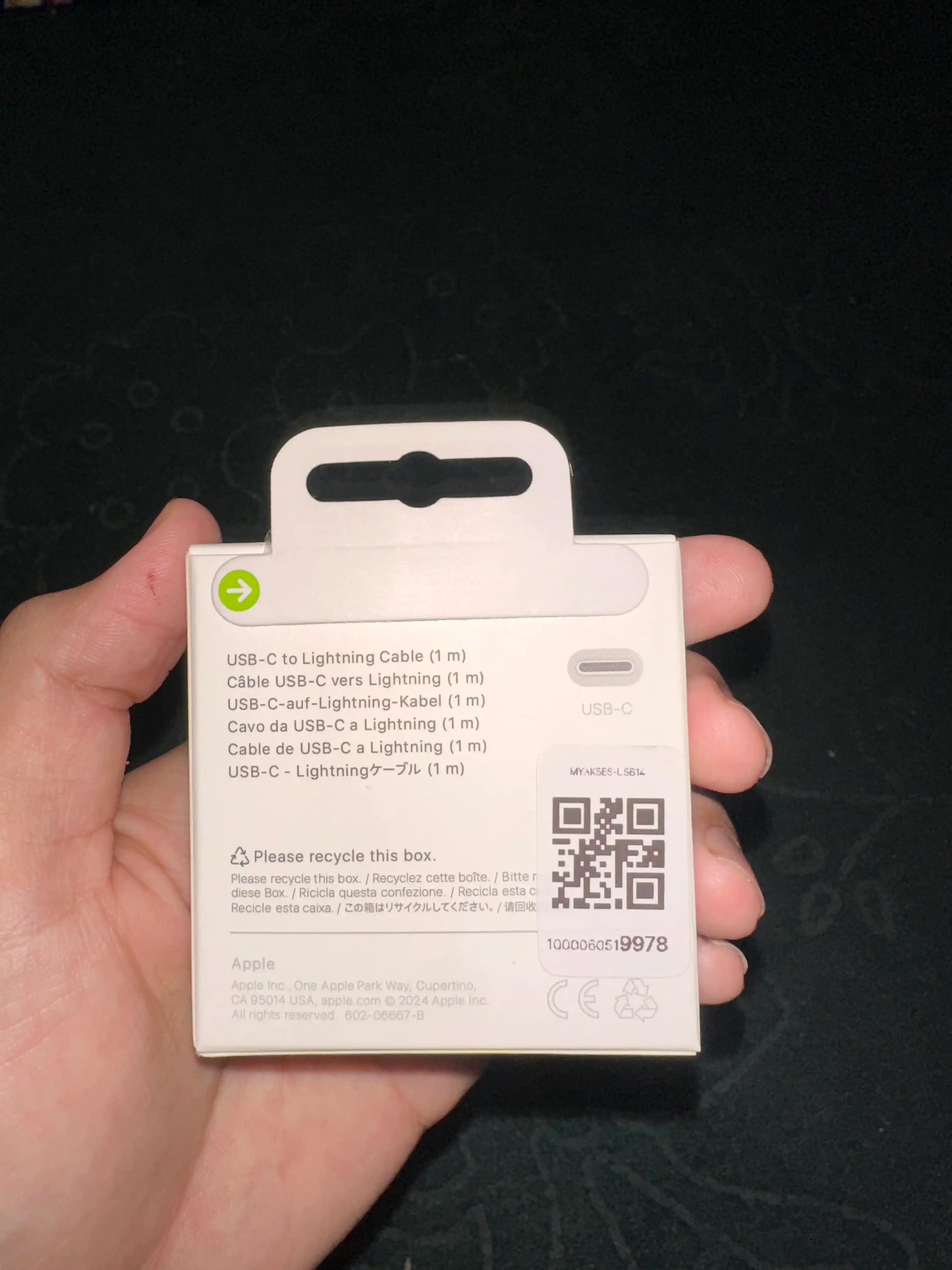 Type-C to Lightning USB кабель 20W – для быстрой зарядки айфон