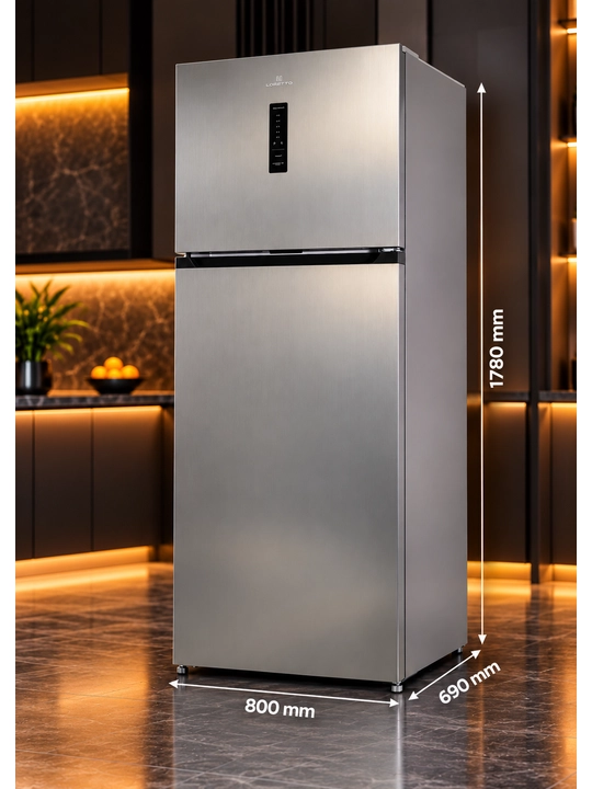 LORETTO LRF-532 muzlatgichi, No Frost, 479 L, Inverter, displey, A+