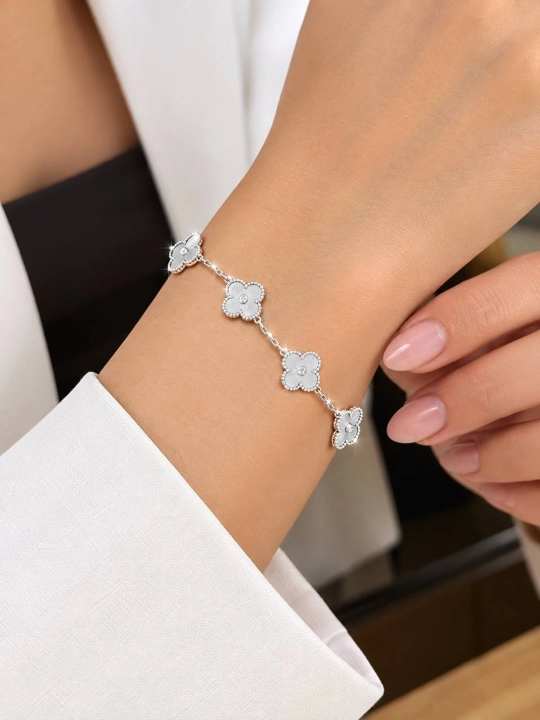 Браслет женский и для девочек в стиле Van Cleef - 