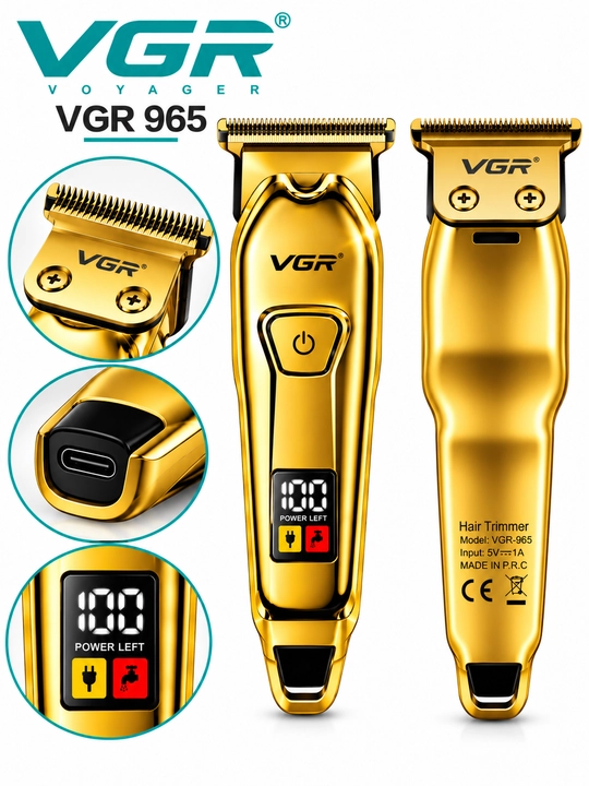 Машинка для стрижки волос VGR V-071, VGR V-965, триммер для бороды и усов