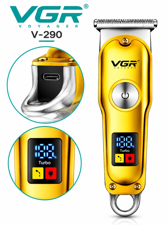 Машинка для стрижки волос VGR V-071, VGR V-965, триммер для бороды и усов