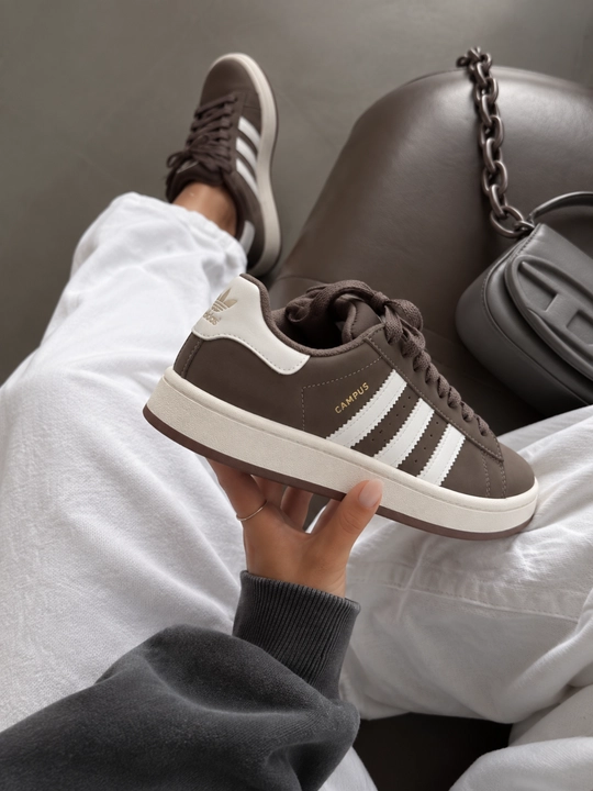 Adidas Campus keda, bog‘ichli kundalik krossovka, past qo‘njli poyabzal