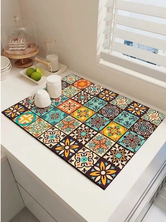 Idishlarni quritish uchun nano gilamcha 40x50 sm, oshxona buyumlari - 