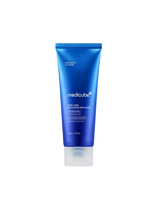 Medicube Zero Pore Blackhead Mud Mask — глиняная маска для лица против чёрных точек, 100 г