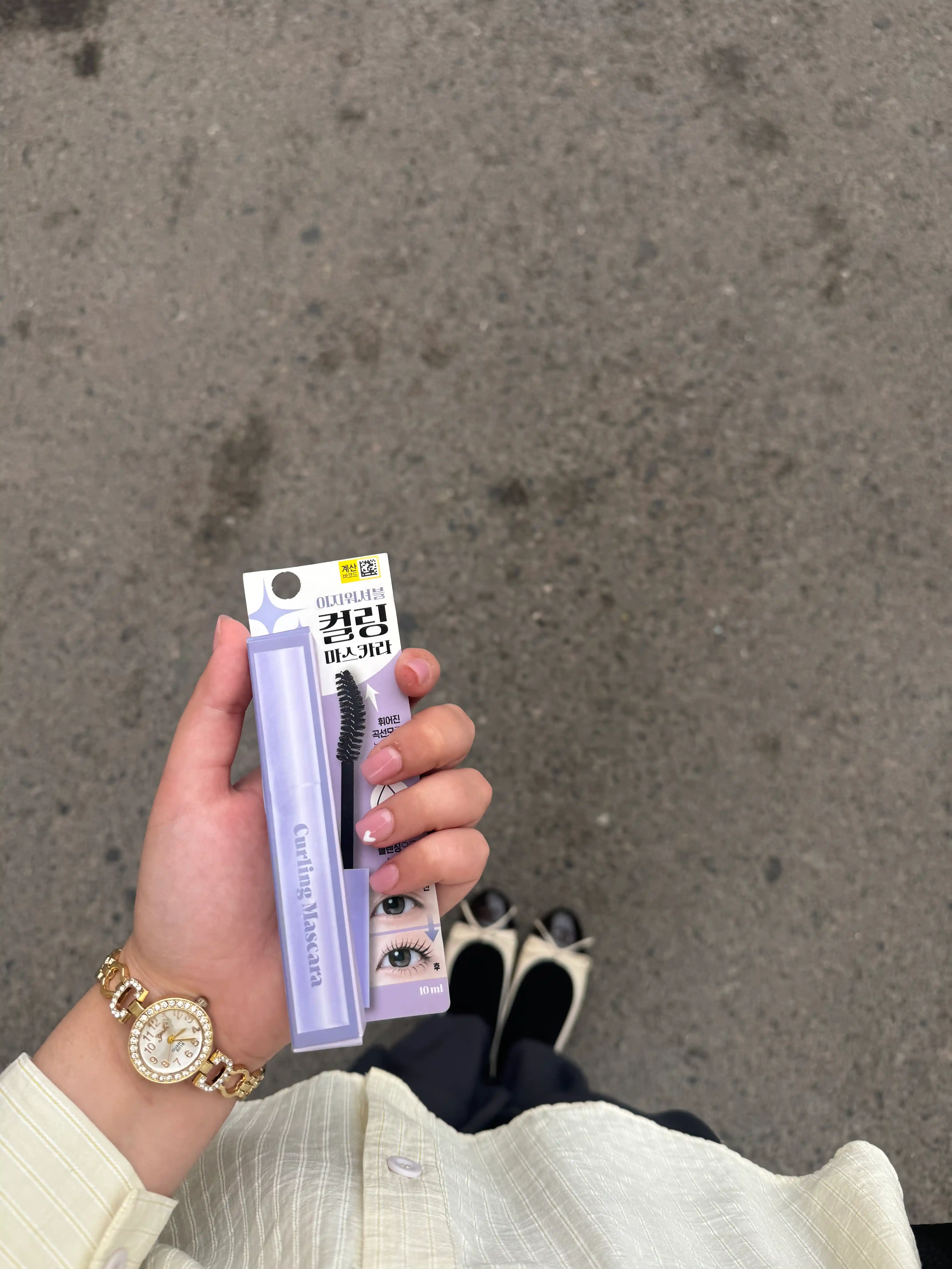 Тушь для ресниц Eye-Doll Mascara Curling, удлиняющая, водостойкая, корейский продукт