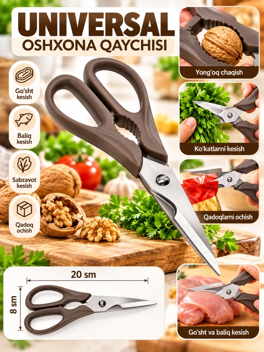 Oshxona qaychi universal - 