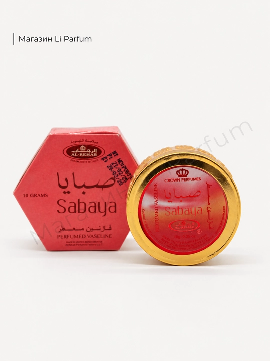 Soft Sabaya xushbo‘y vazelini 10 g tana va qo‘llar uchun xushbo‘y vazelin - 