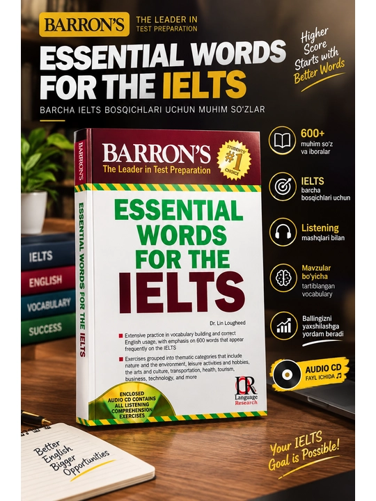 Barrons essential words for the ielts READING VOCABULARY IELTS - 