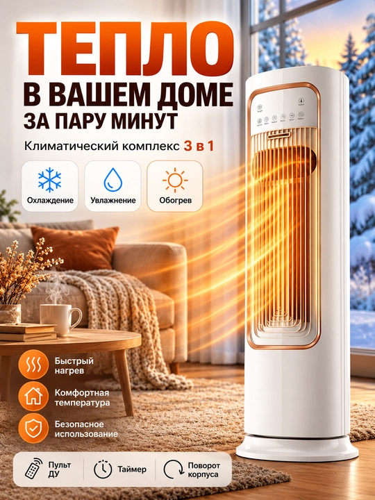 Obogravatel/Isitish,sovutish  havoni namlantirish funksiyasiga ega iqlim qurilmasi,2000 Vt