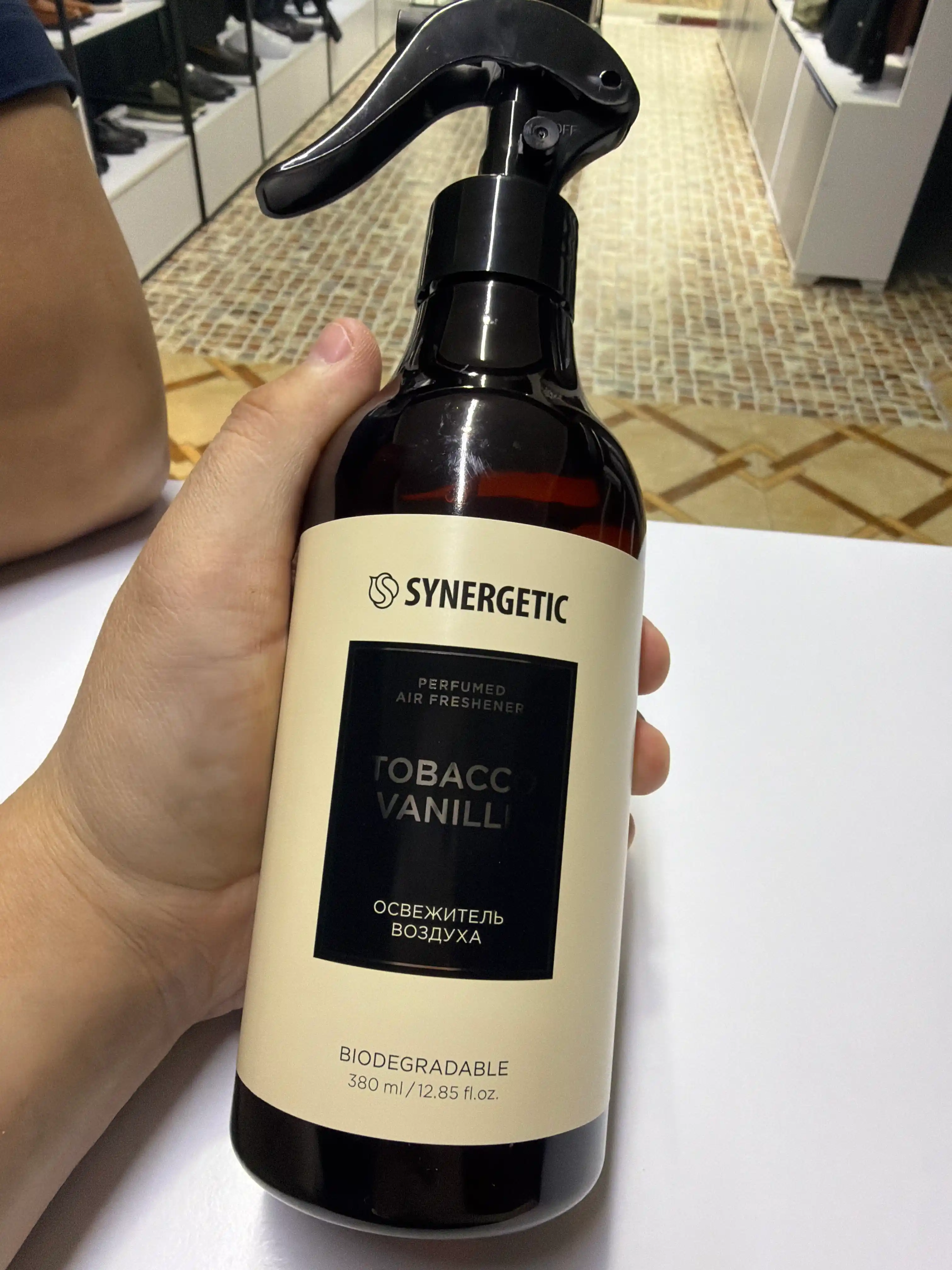 Havoni yangilovchi, hidlarni neytrallovchi SYNERGETIC parfyumeri Tamaki-vanil, 380 ml