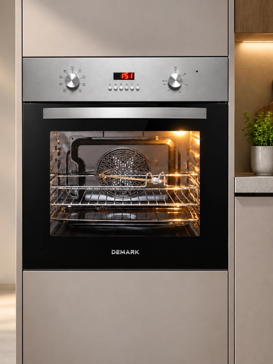O‘rnatiladigan elektr duxovka DEMARK E81C9E3R-S09(SR)