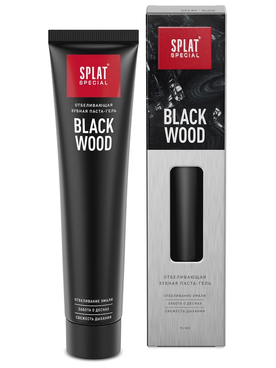 Зубная паста Splat Special Blackwood, 75 мл
