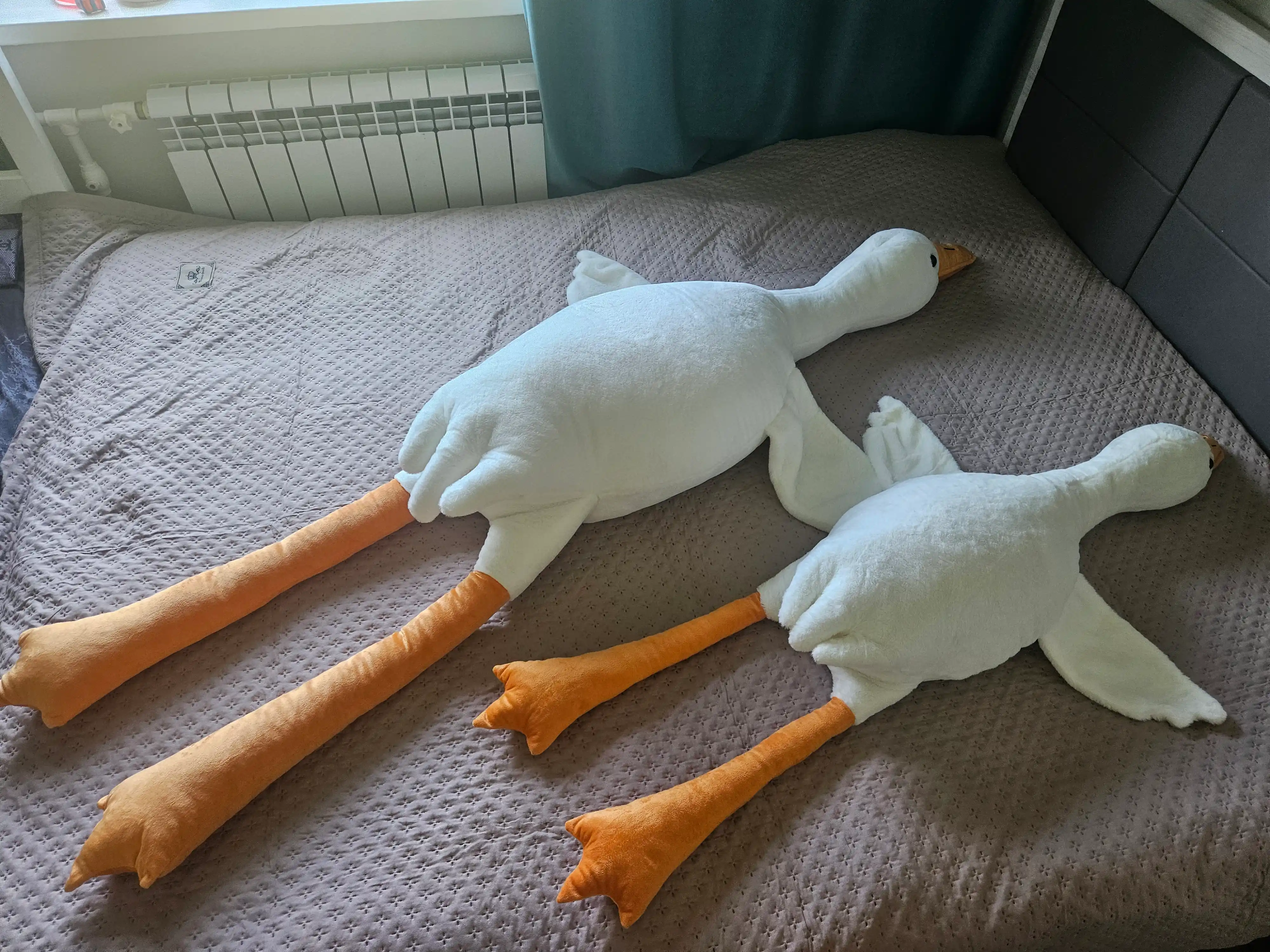 "Goose Hug" o'yinchoq yostig'i - har bir quchoqda yumshoqlik, qulaylik va iliqlik