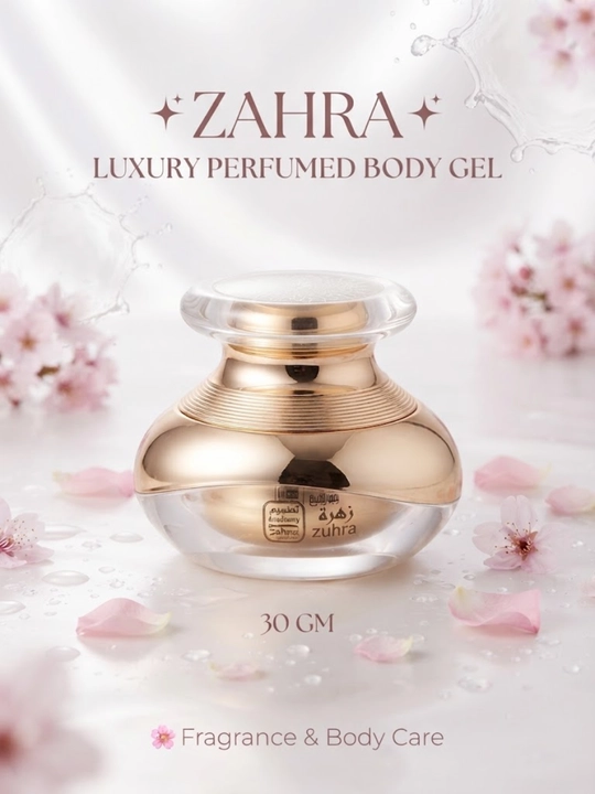 Tana uchun parfyumlangan gel Zahra, kremli - 