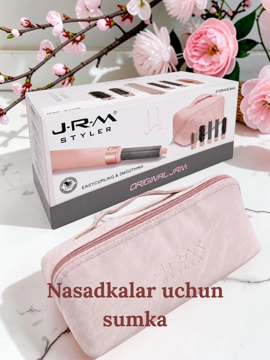 JRM Airwrap 6 tasi 1da ko'p funksiyali styler, soch quritgich, fen, jingalak, dazmol, ployka
