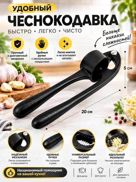 Sarimsoq ezgich, qo‘l pressi - 