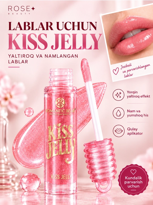 Lab uchun parvarish va blesk KISS JELLY - 