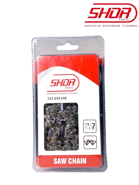 Benzopila zanjiri SHDR, qadami 0.325 dyuym, qalinligi 1.5 mm, 25-38 tishli