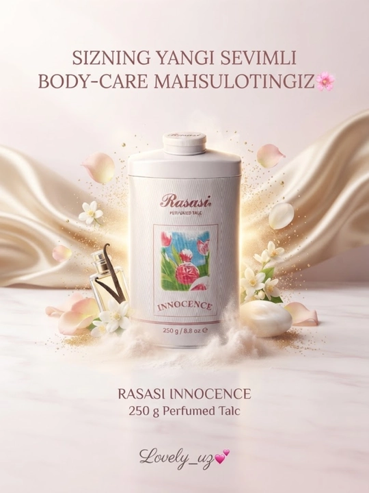 Тальк Innocence от Rasasi, профессиональная косметика, присыпка для депиляции