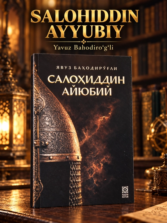 Салах ад-Дин Айюби — Явуз Бахадыроглу, исторический роман, 256 страниц, на узбекском языке - 