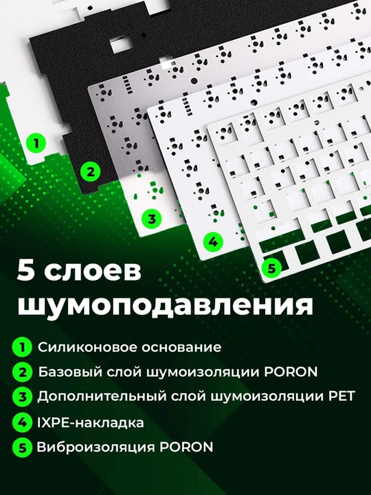 AULA F75 (Leobog Reaper Shaft) mexanik klaviaturasi (Rus raskladka)