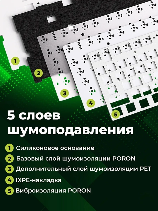AULA F75 (Leobog Reaper Shaft) mexanik klaviaturasi (Rus raskladka)