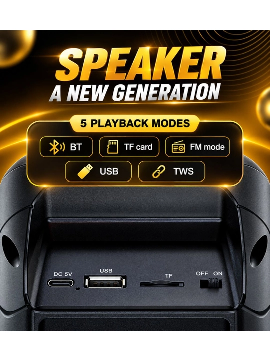 Portativ bluetooth kolonka Sing-E ZQS1328S