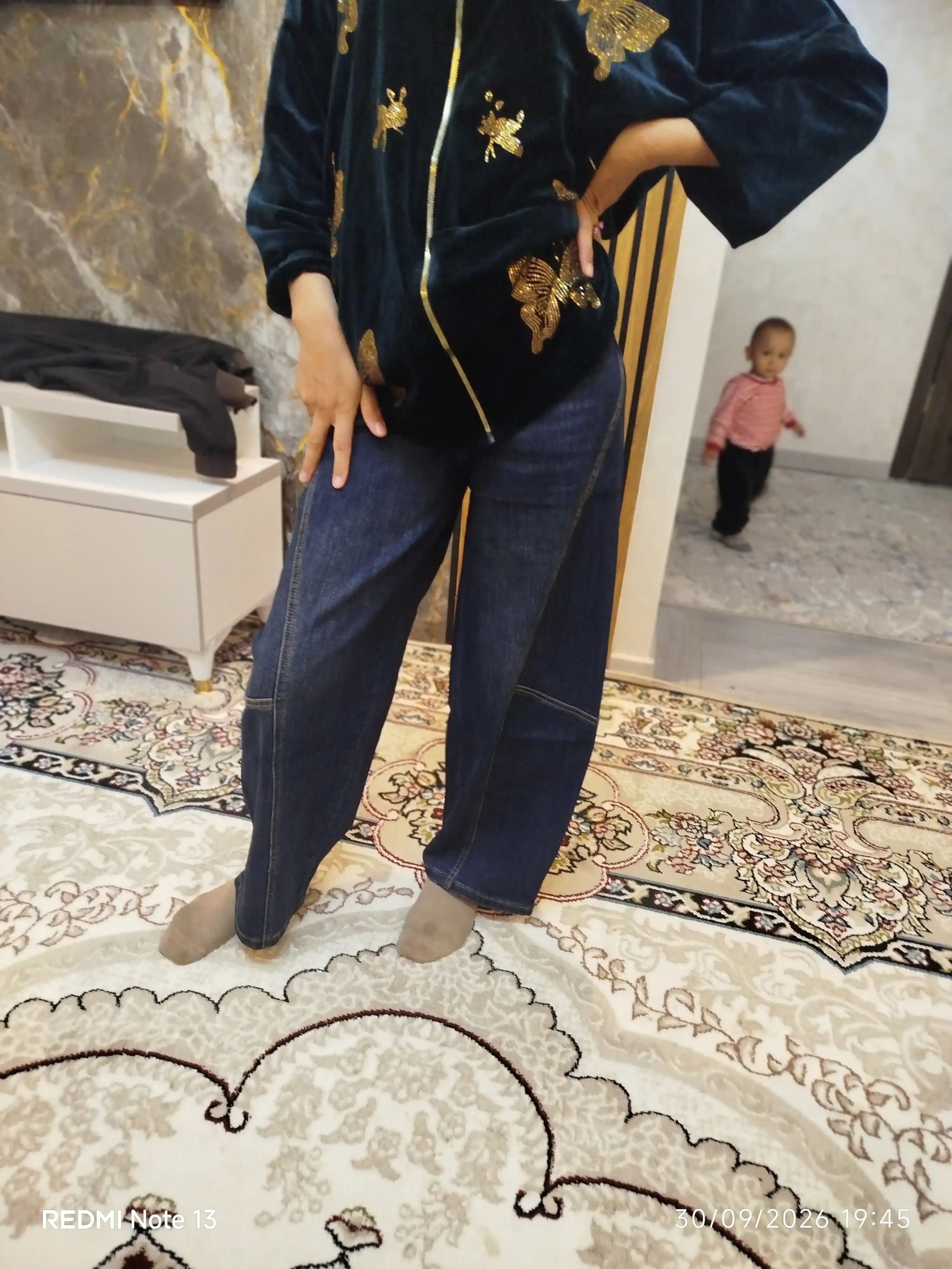 Ayollar jinsi shimlari, Baggy shim, keng fason Y2K, 100% paxta, djensiy bagy S-XXXL